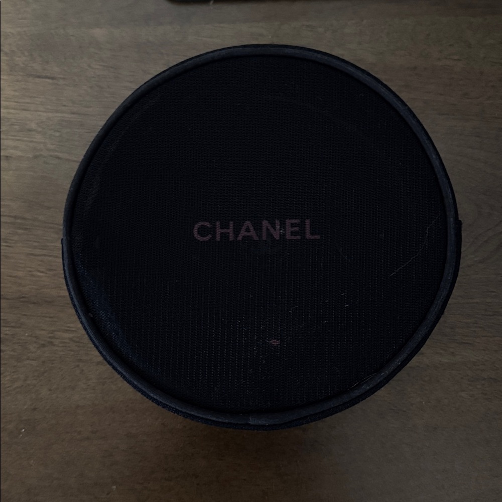 Chanel cosmetics case with mirror